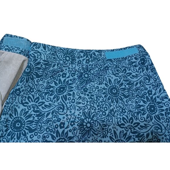 RipSkirt Hawaii Tuscan Blues Wrap Womens M Length 2 Resort Vacation Activewear - Picture 2 of 5